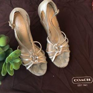 3 items for $25❣️❣️❣️ SALE ❣️❣️❣️ Authentic Coach Wedges